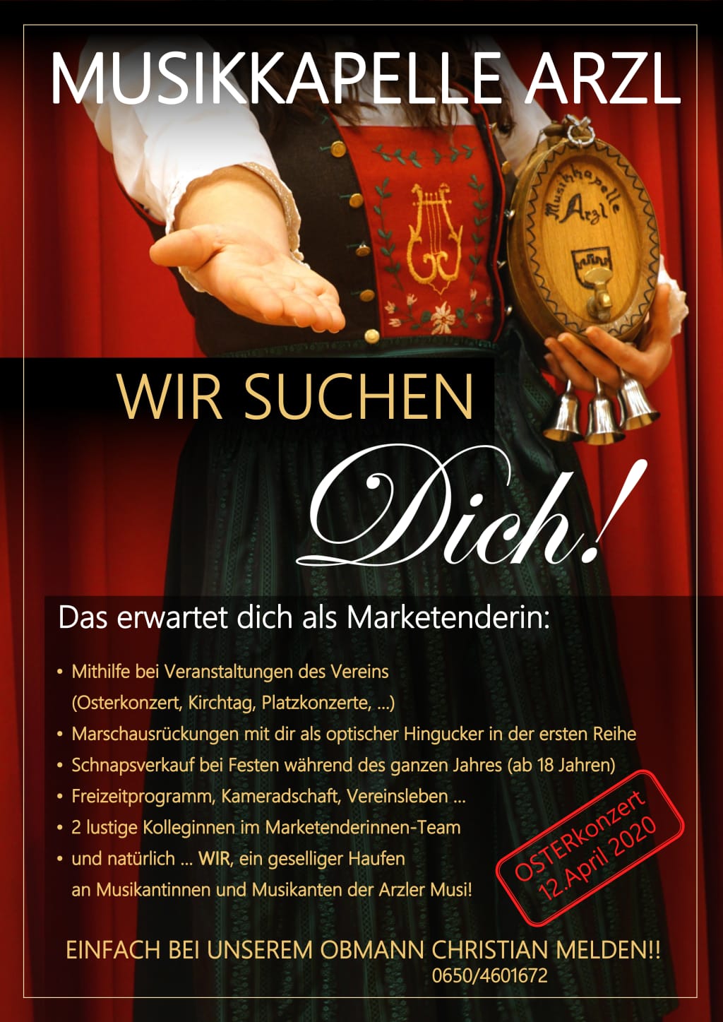 Marketenderinnen Werbung