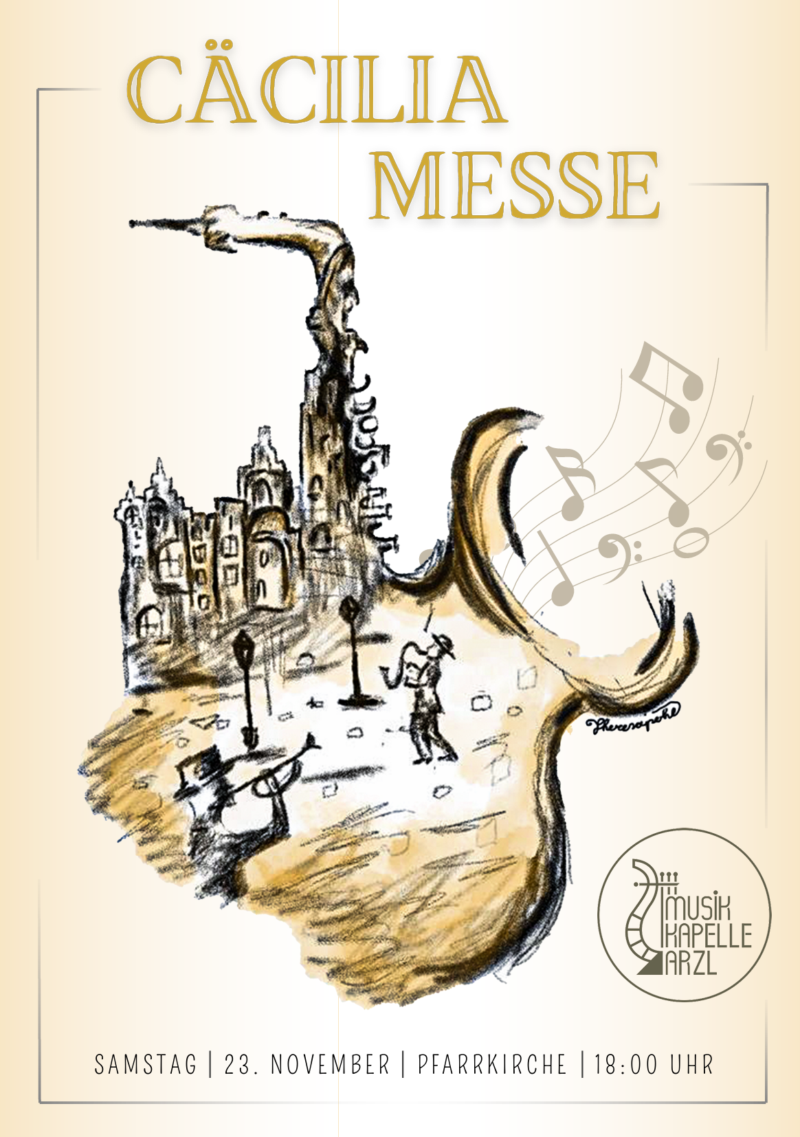 Einladung Cacilia Messe 2024