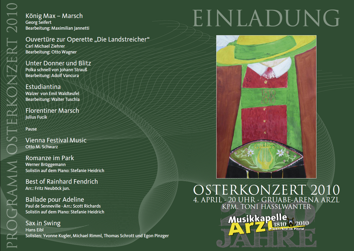 Einladung zum Osterkonzert 2010